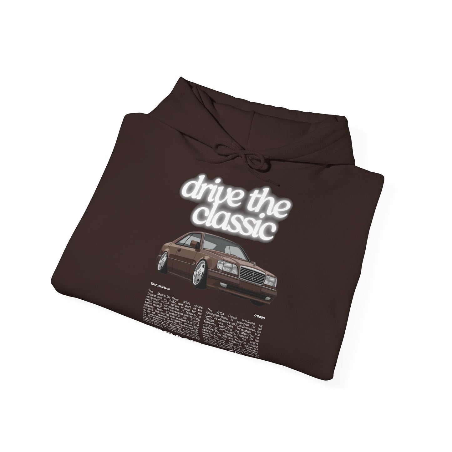 Vintage Classic Retro Hoodie - Unisex Heavy Blend™ Hooded Sweatshirt
