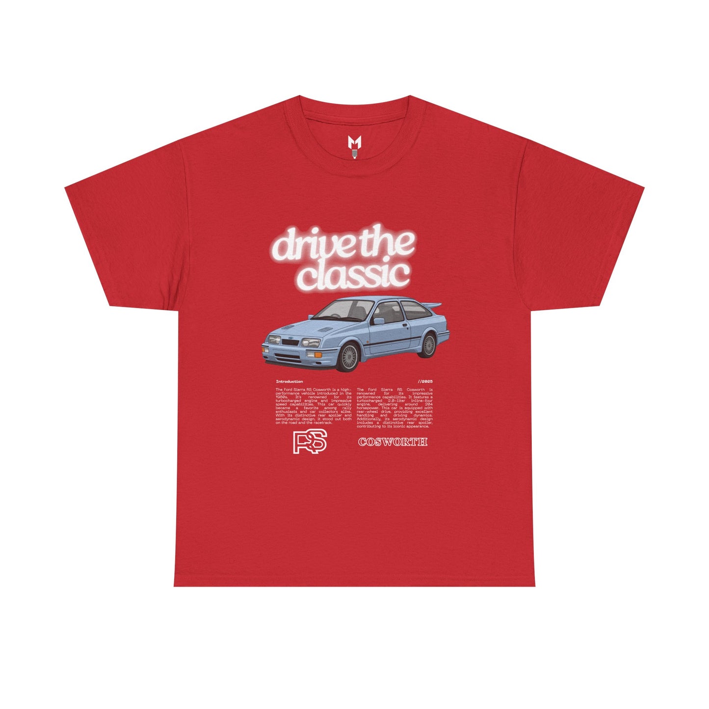 Vintage Ford Sierra RS Cosworth Unisex Tee