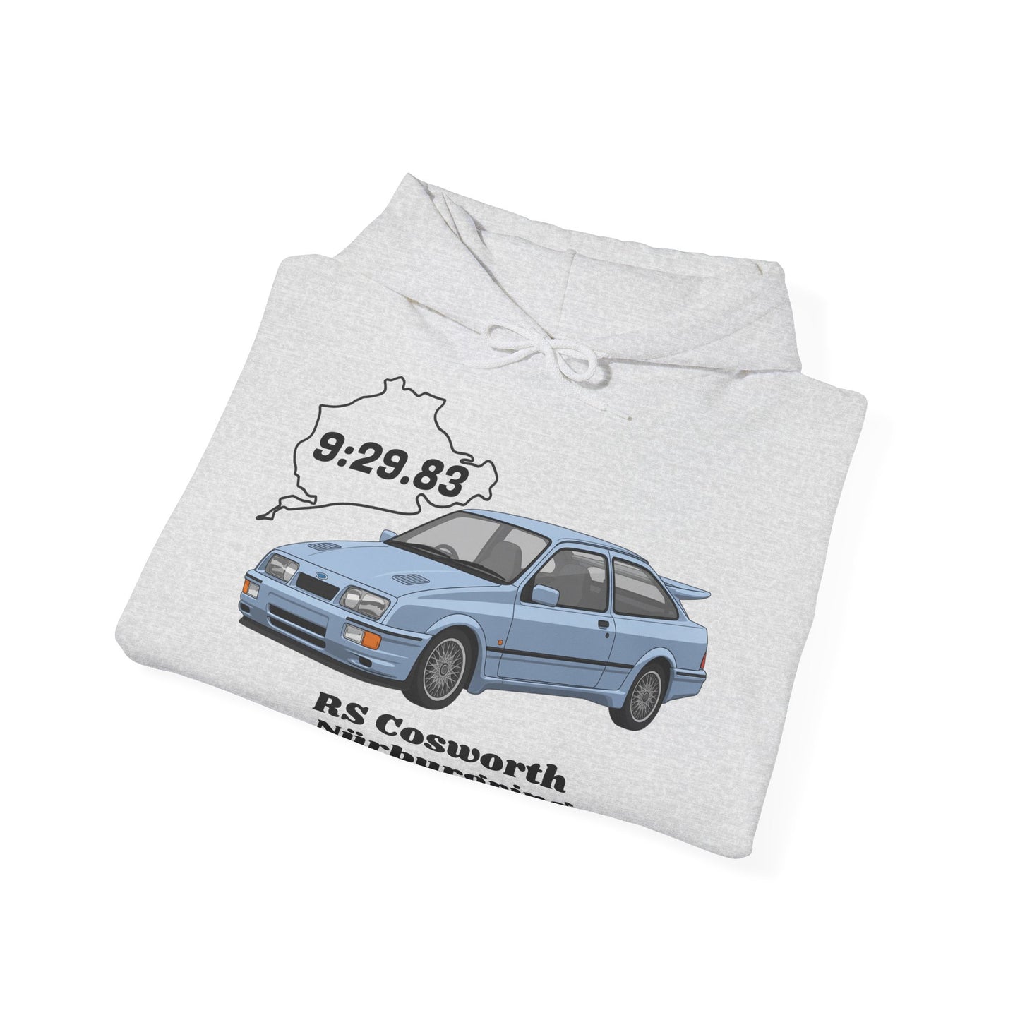 Hooded Sweatshirt - RS Cosworth Track Nurburgring Race