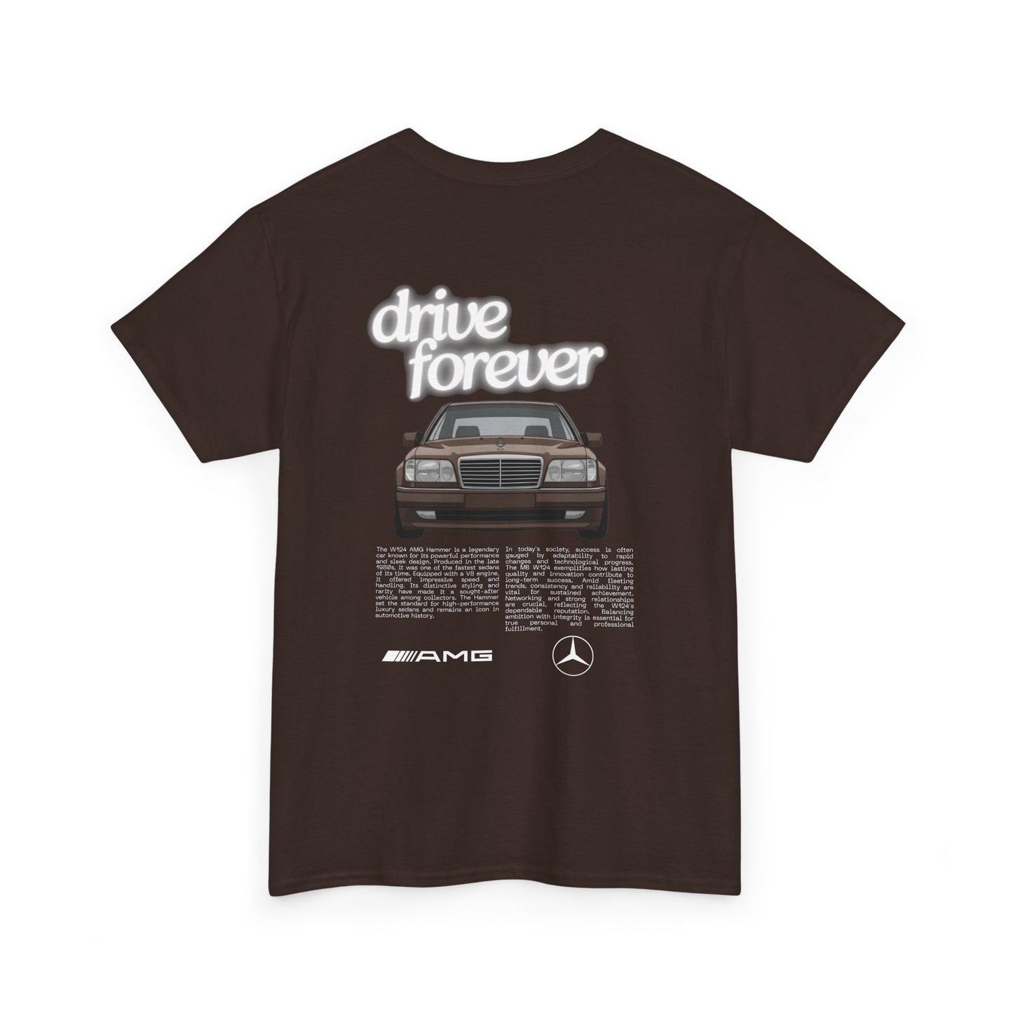 Vintage Retro Unisex Tee - MB W124 Classic