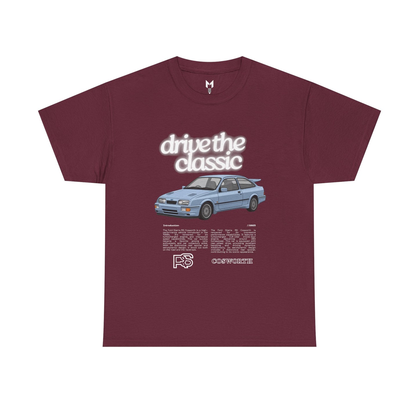 Vintage Ford Sierra RS Cosworth Unisex Tee