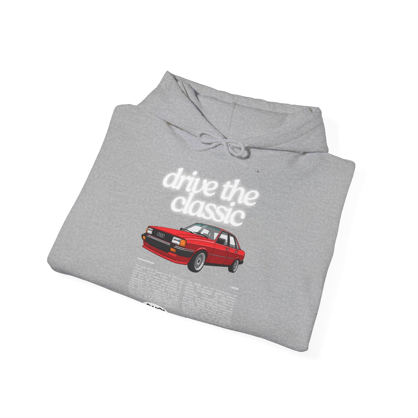 Audi 80 B2 Quattro Hoodie - Unisex Sweatshirt