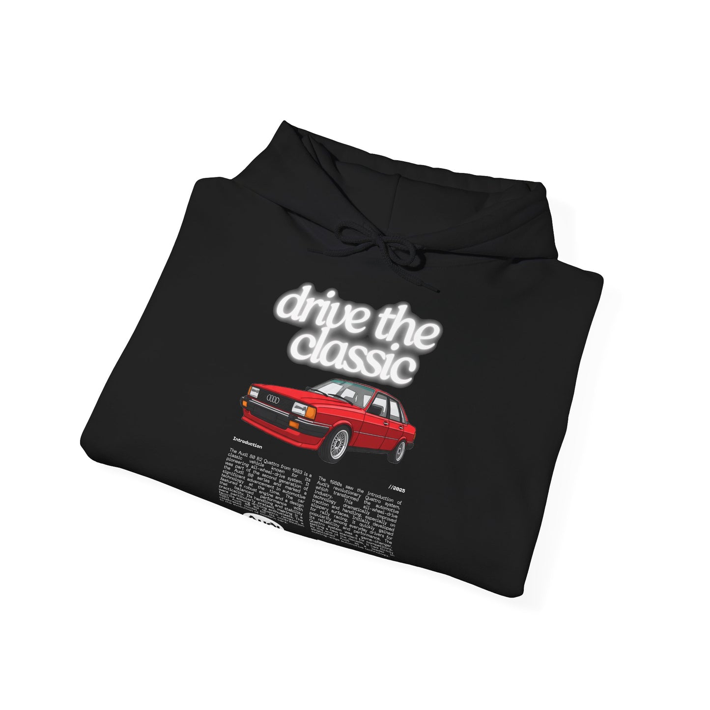 Audi 80 B2 Quattro Hoodie - Unisex Sweatshirt