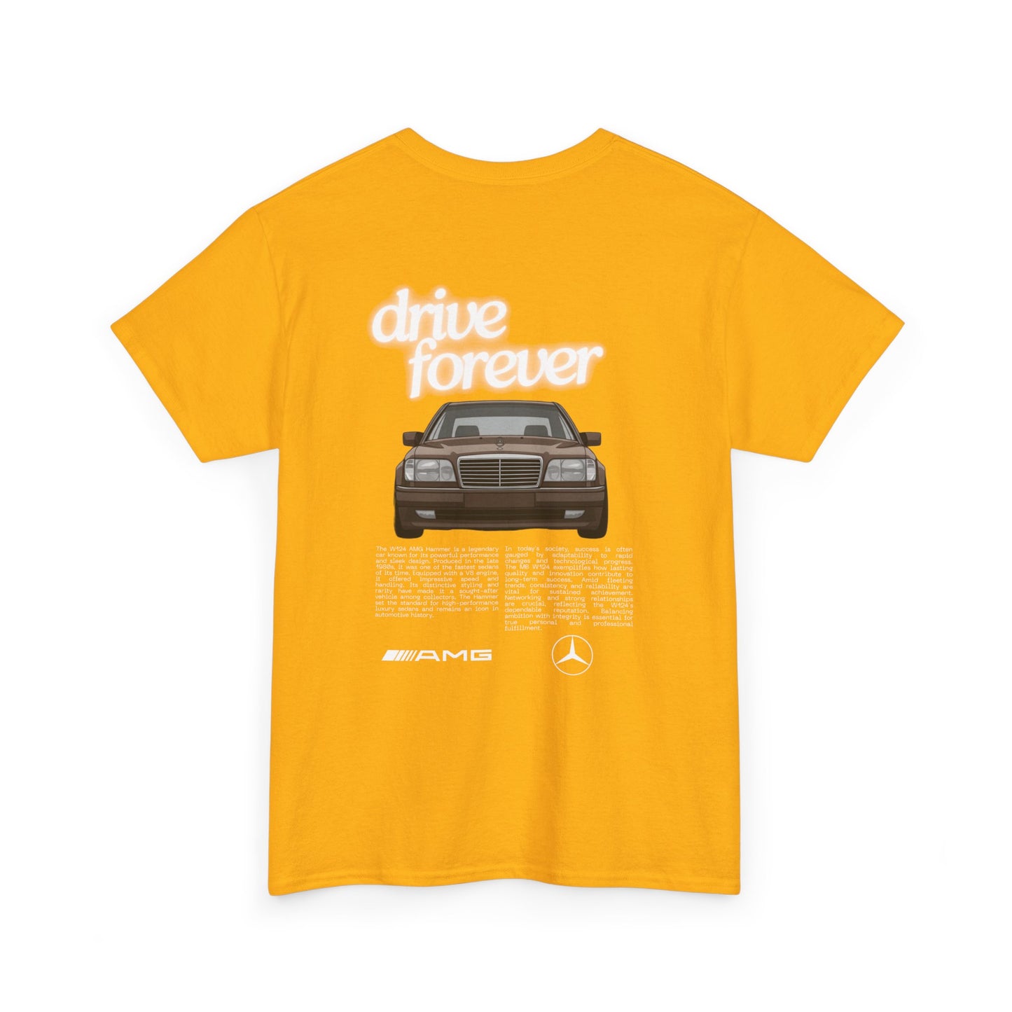 Vintage Retro Unisex Tee - MB W124 Classic