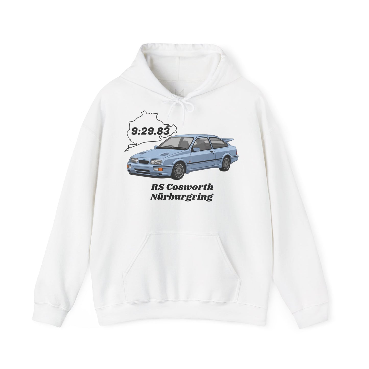 Hooded Sweatshirt - RS Cosworth Track Nurburgring Race