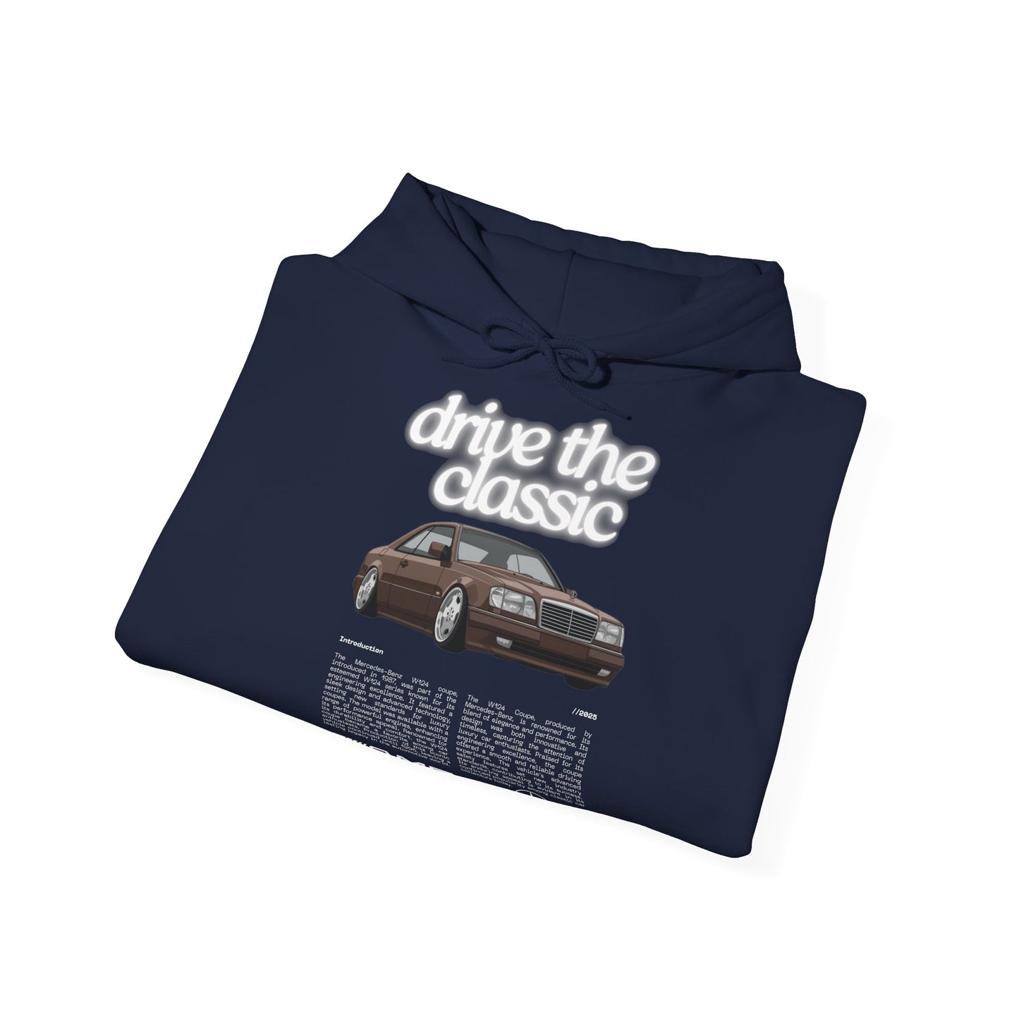 Vintage Classic Retro Hoodie - Unisex Heavy Blend™ Hooded Sweatshirt