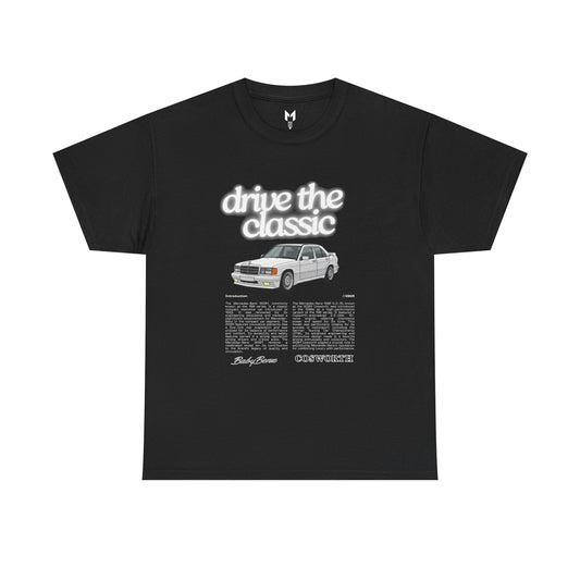 Vintage Retro Unisex Tee - Classic w201 Design