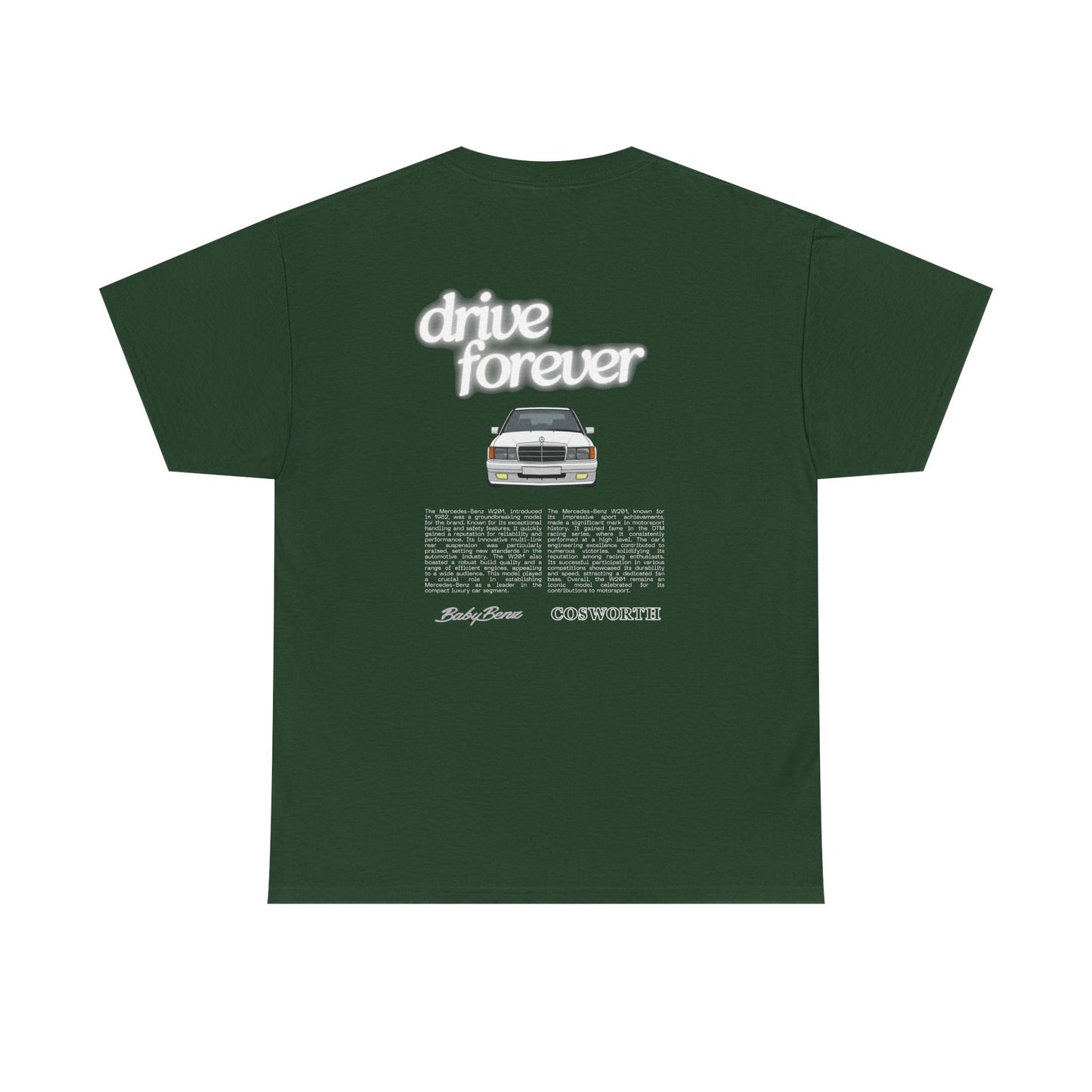 Vintage Retro Unisex Tee - Classic w201 Design