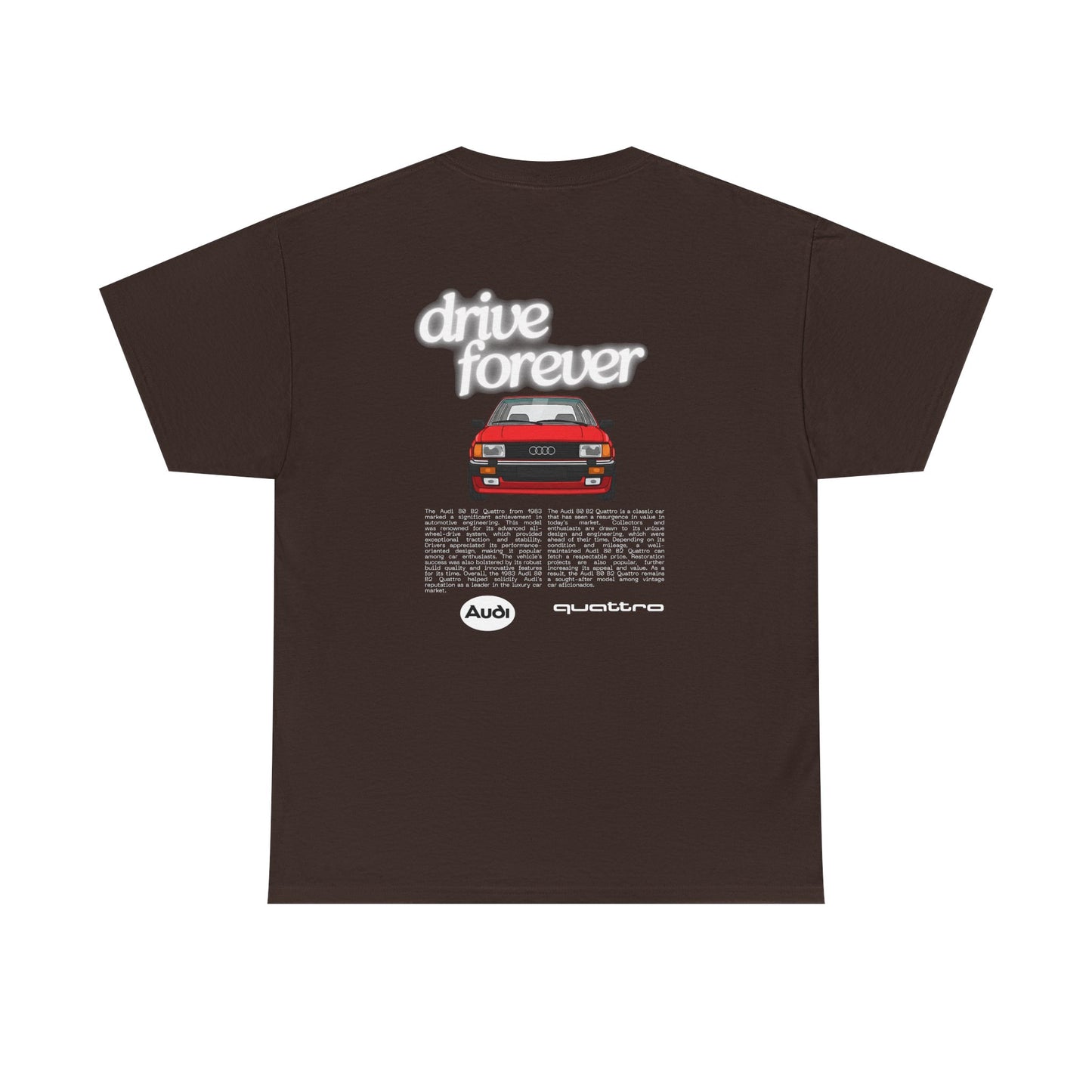 Audi 80 B2 Quattro T-Shirt