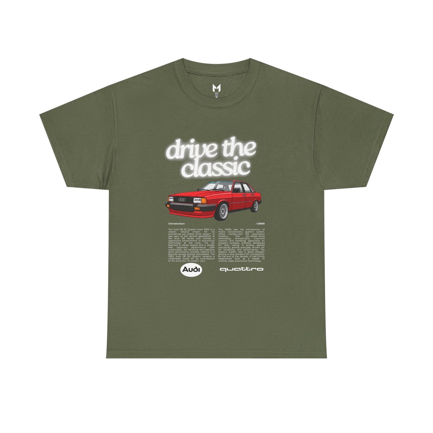 Audi 80 B2 Quattro T-Shirt