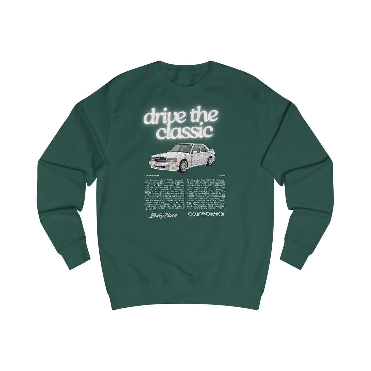 MB W201 Unisex Sweatshirt