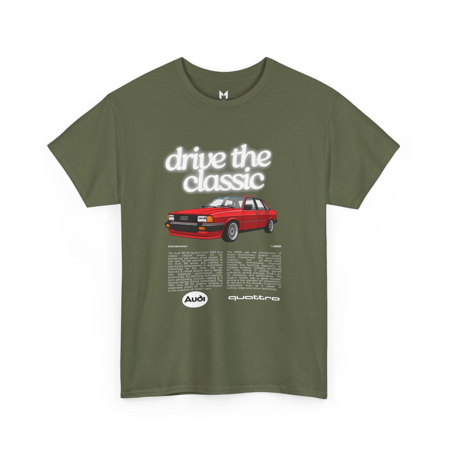 Audi 80 B2 Quattro T-Shirt