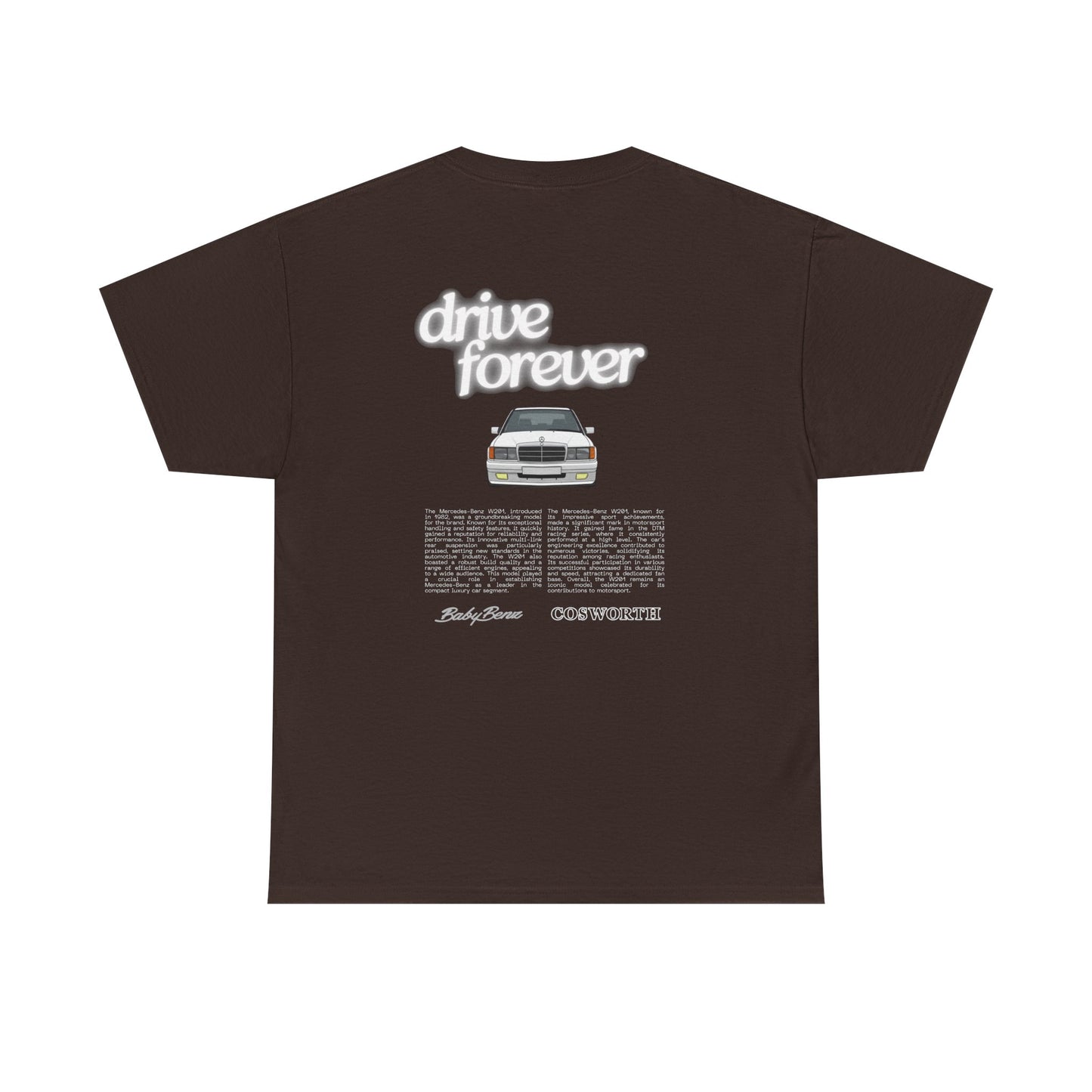 Vintage Retro Unisex Tee - Classic w201 Design