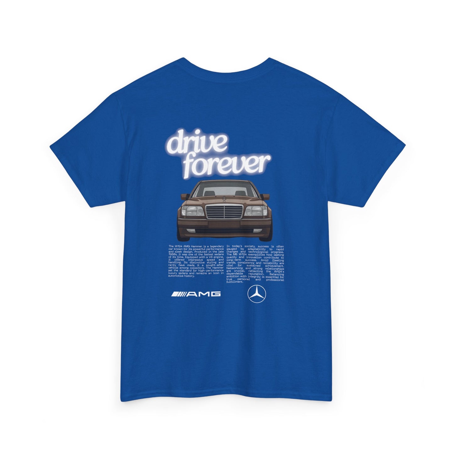 Vintage Retro Unisex Tee - MB W124 Classic