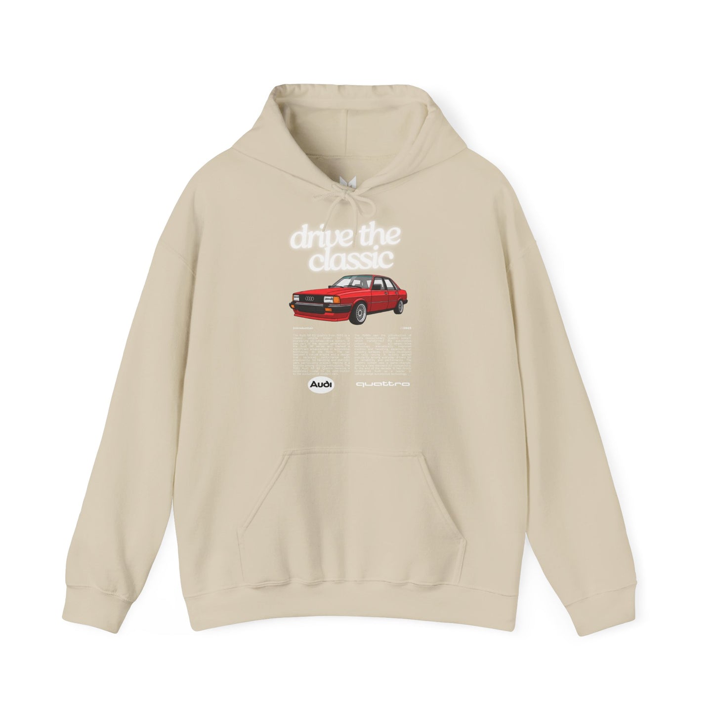 Audi 80 B2 Quattro Hoodie - Unisex Sweatshirt