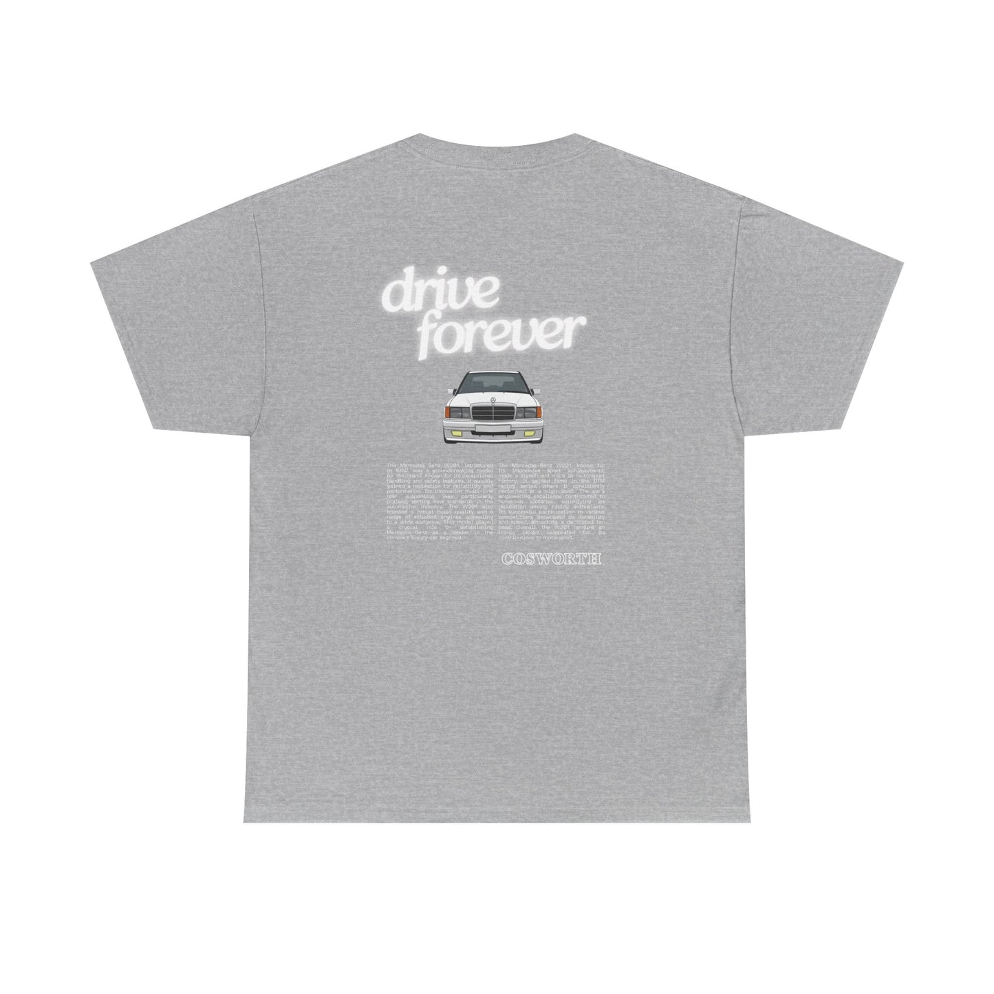 Vintage Retro Unisex Tee - Classic w201 Design