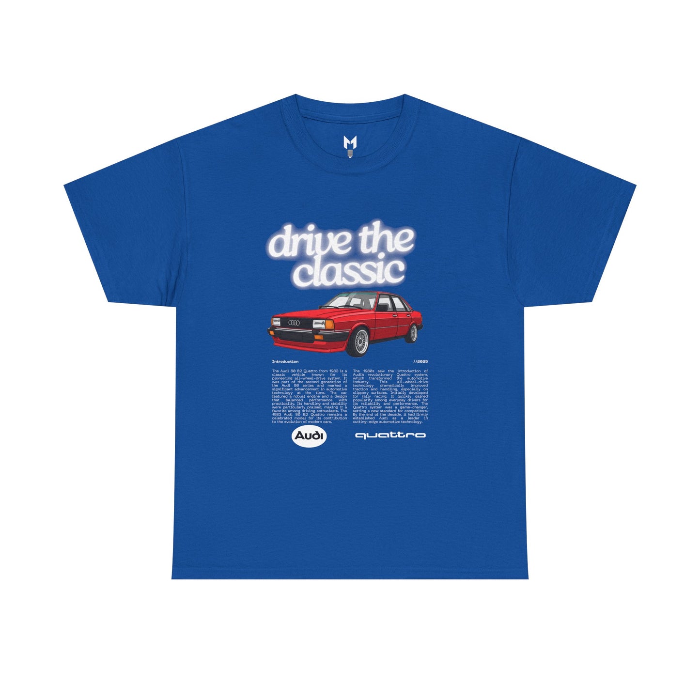 Audi 80 B2 Quattro T-Shirt