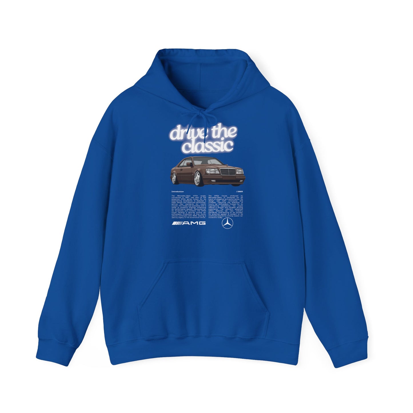 Vintage Classic Retro Hoodie - Unisex Heavy Blend™ Hooded Sweatshirt