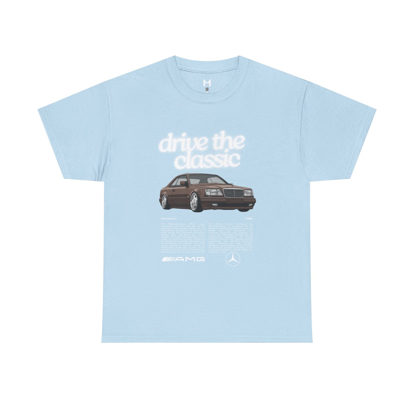 Vintage Retro Unisex Tee - MB W124 Classic