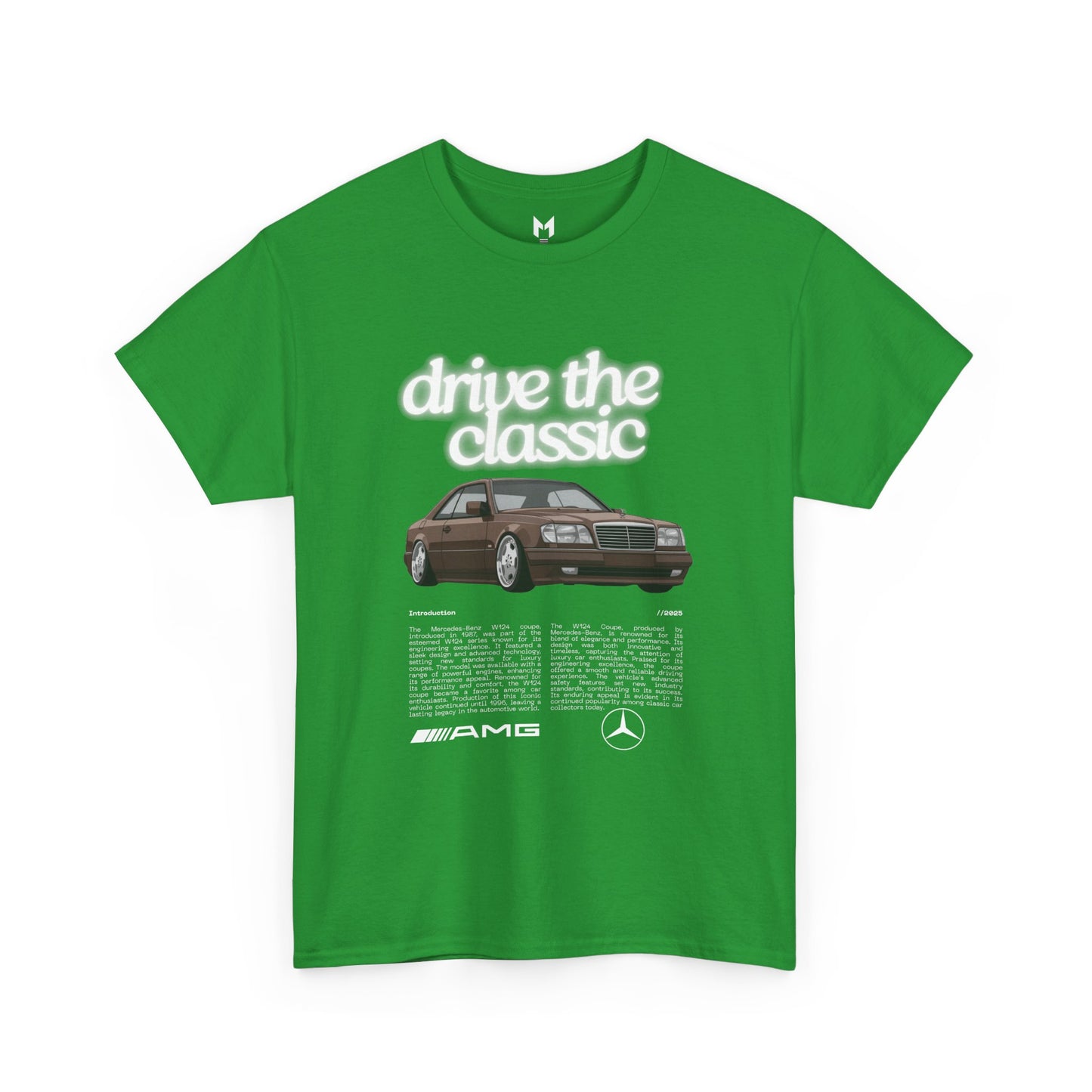 Vintage Retro Unisex Tee - MB W124 Classic