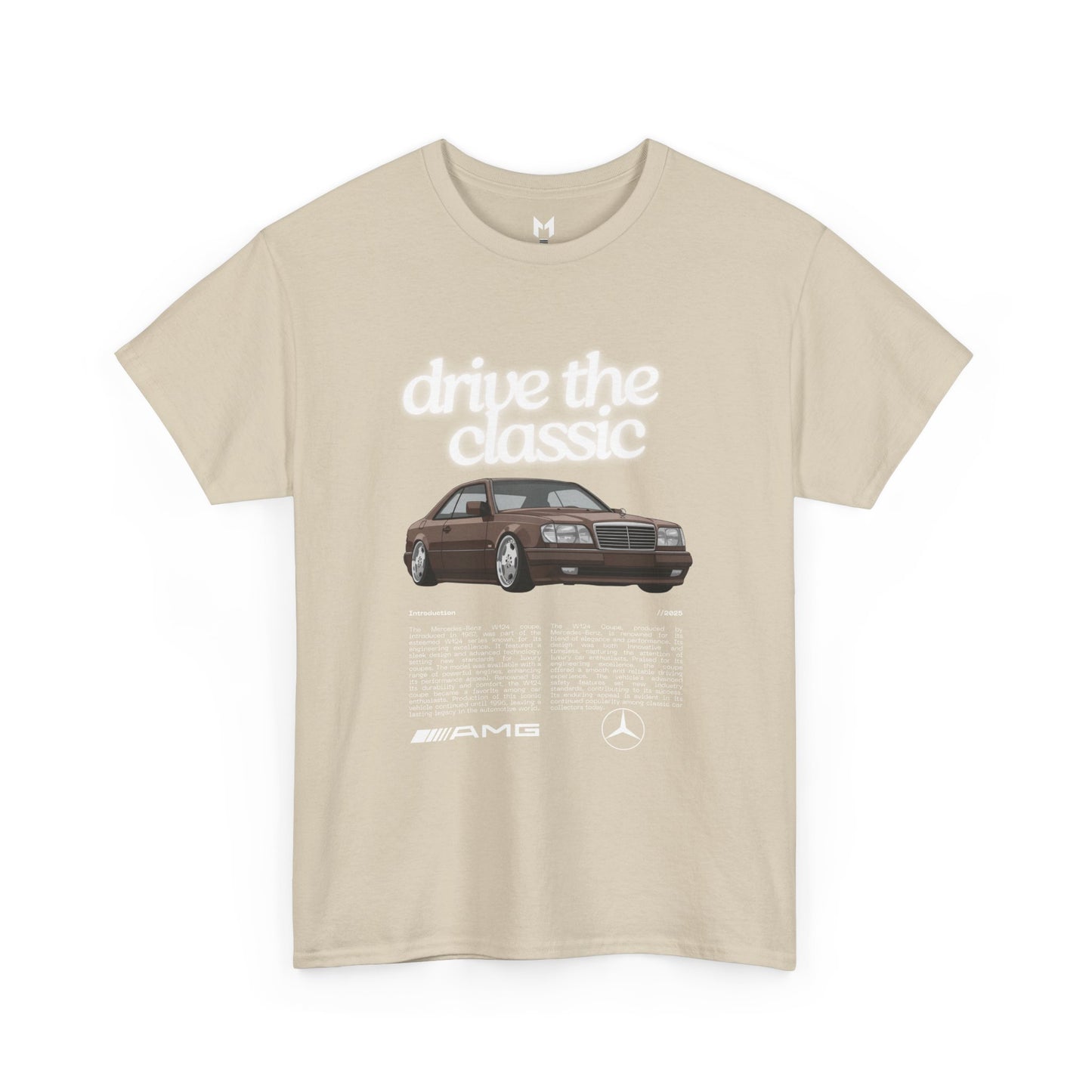 Vintage Retro Unisex Tee - MB W124 Classic