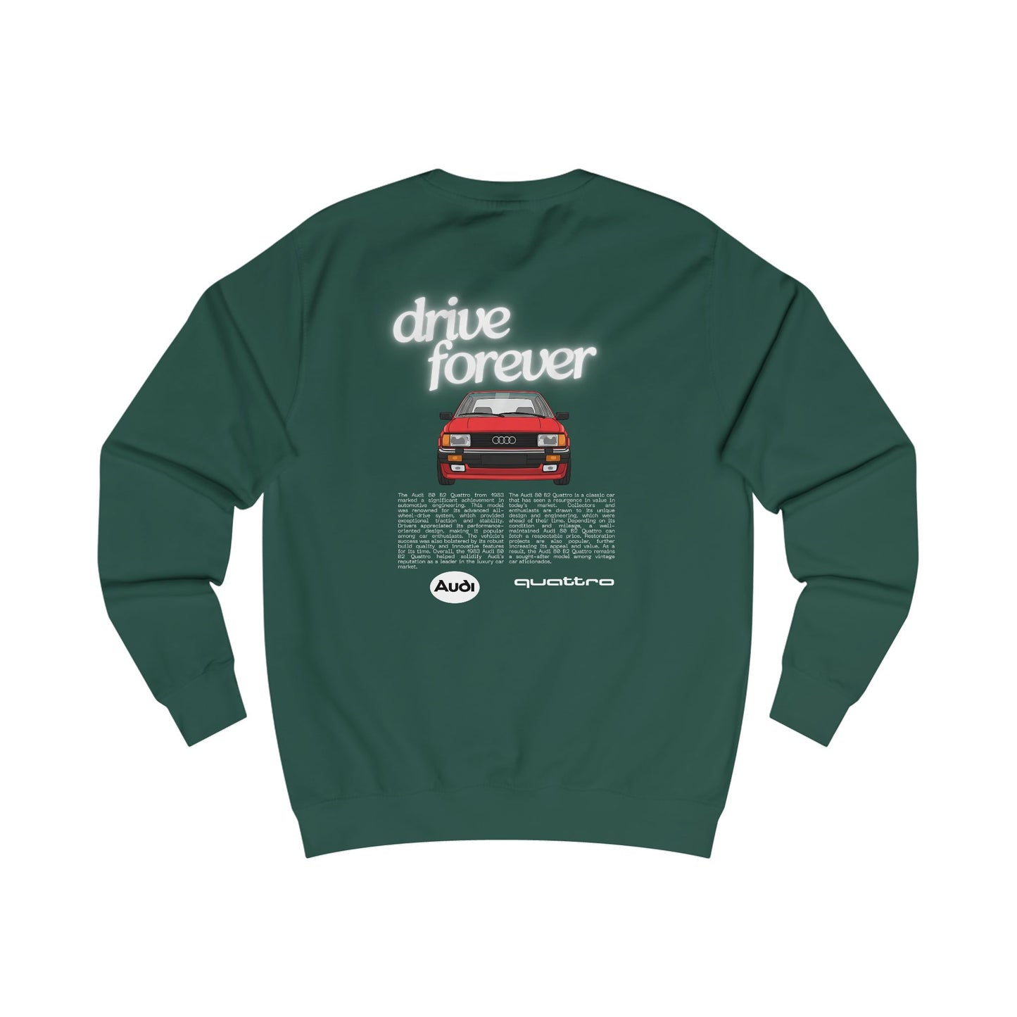 Audi 80 B2 Quattro Sweatshirt