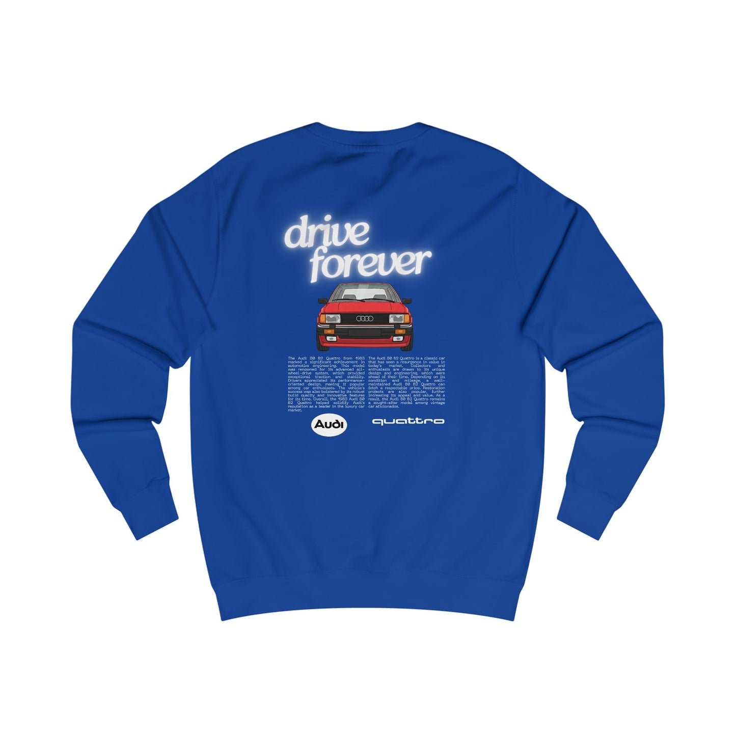 Audi 80 B2 Quattro Sweatshirt