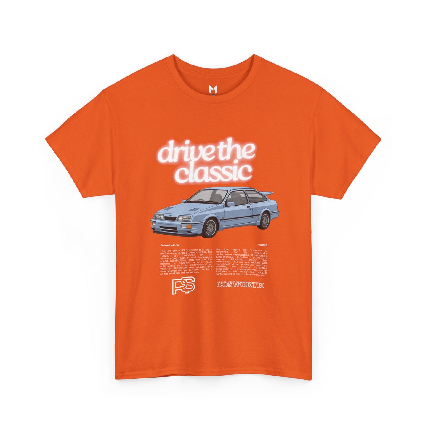 Vintage Ford Sierra RS Cosworth Unisex Tee