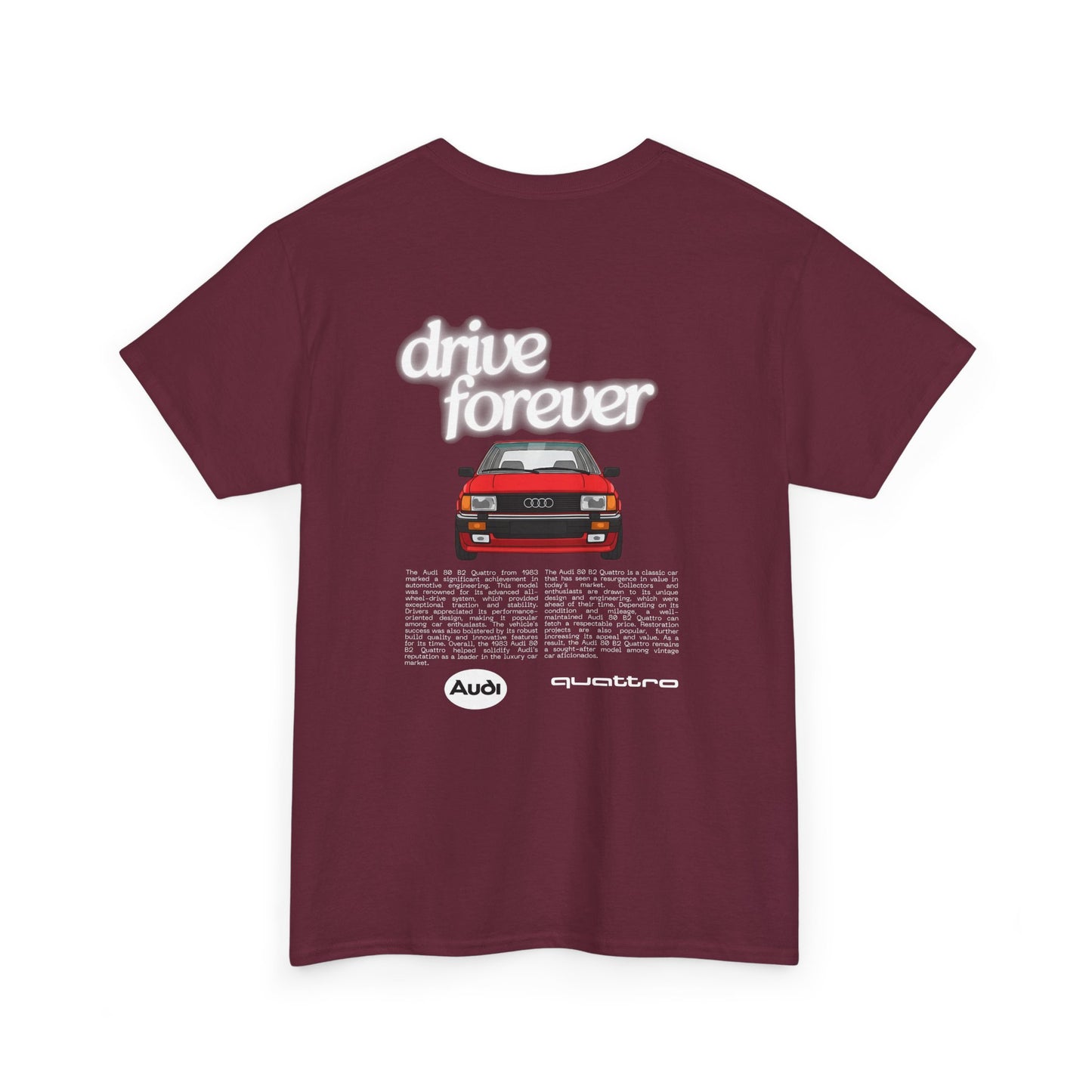 Audi 80 B2 Quattro T-Shirt