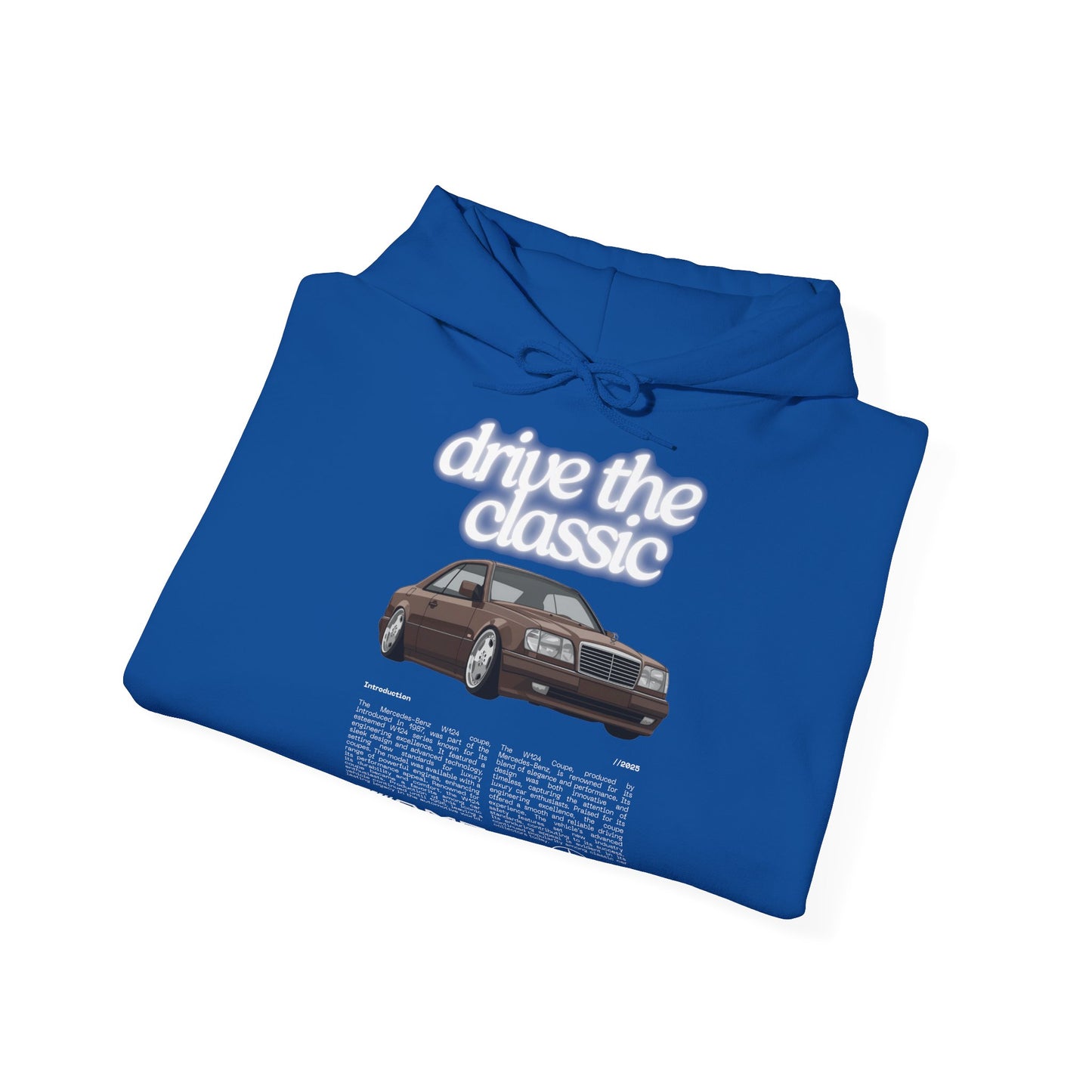 Vintage Classic Retro Hoodie - Unisex Heavy Blend™ Hooded Sweatshirt