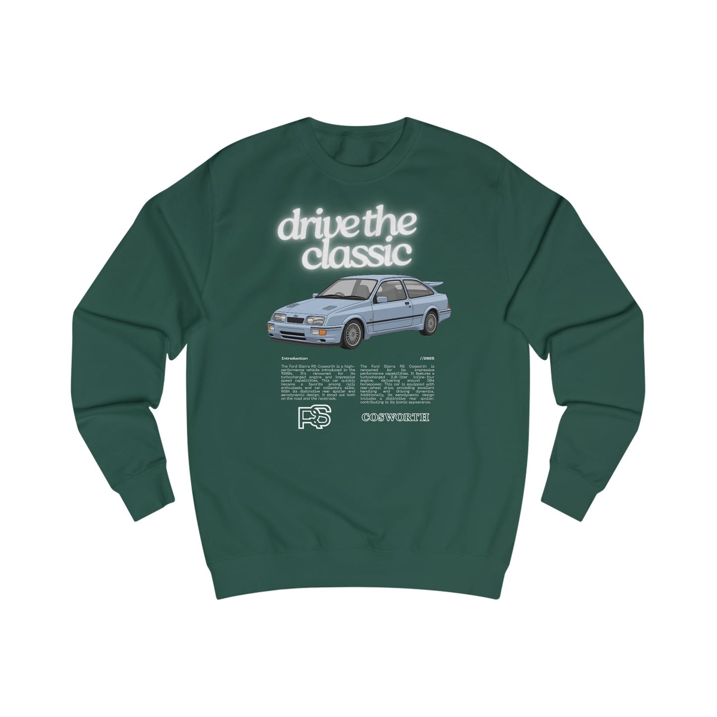 Ford Sierra RS Cosworth Vintage Sweatshirt