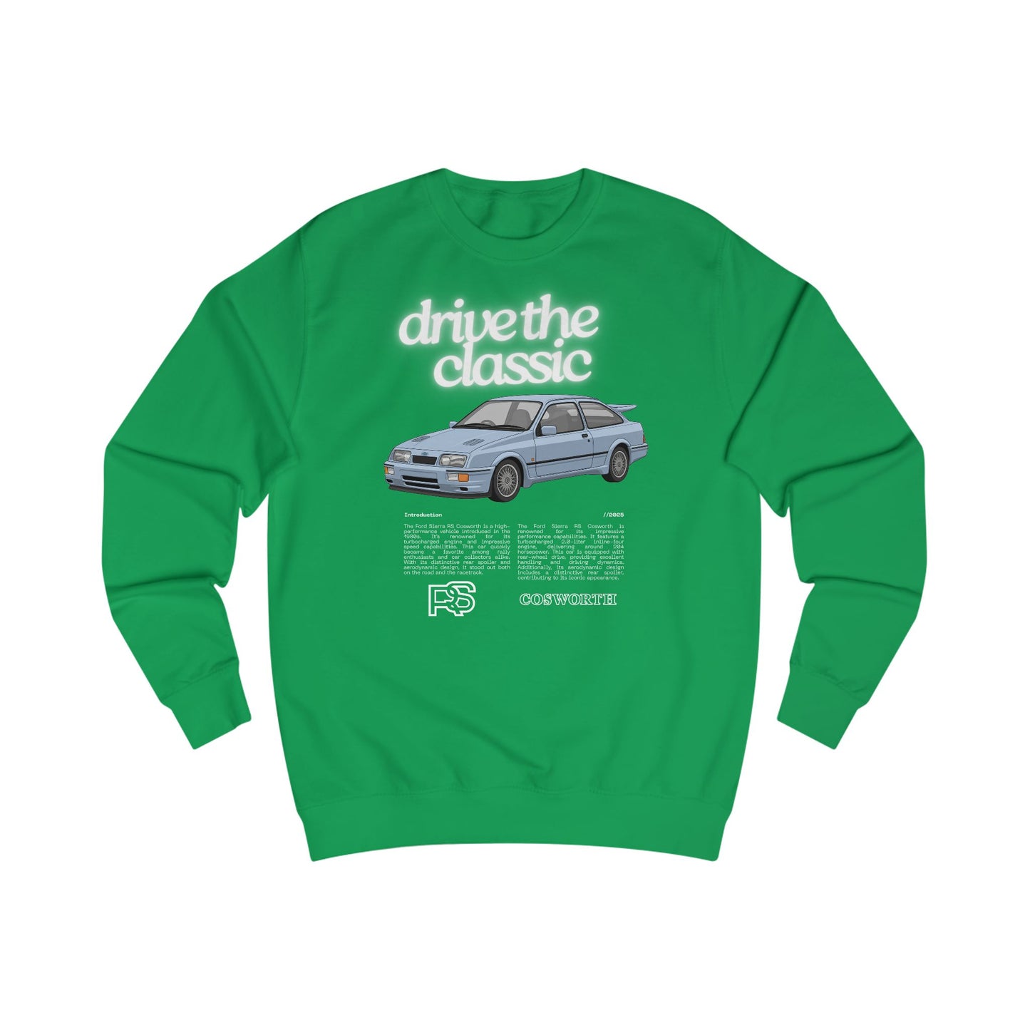 Ford Sierra RS Cosworth Vintage Sweatshirt