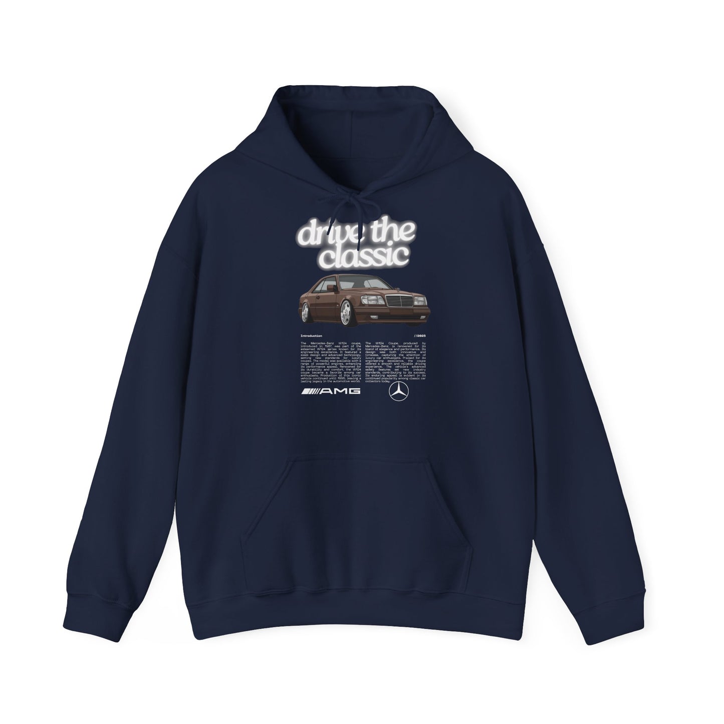 Vintage Classic Retro Hoodie - Unisex Heavy Blend™ Hooded Sweatshirt