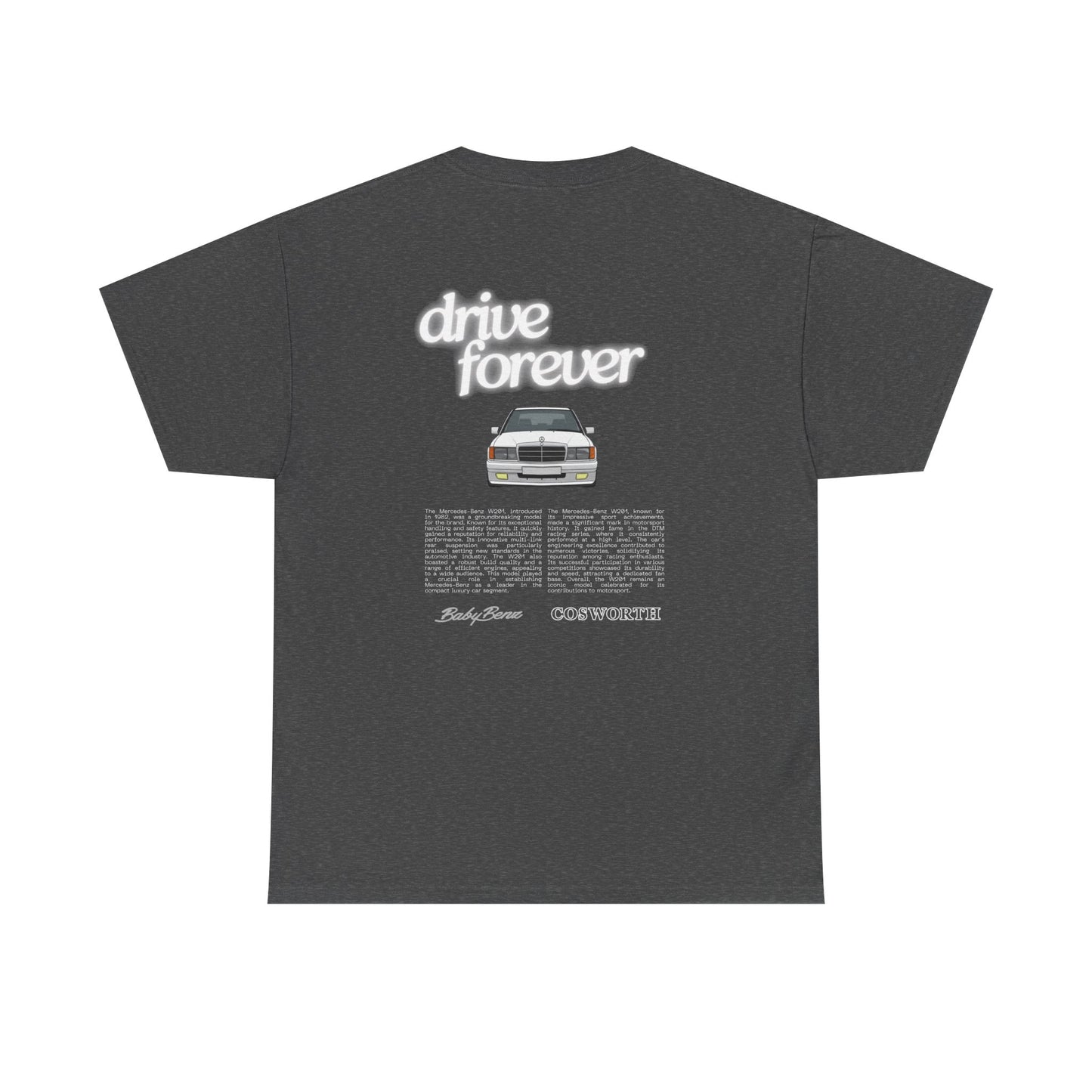 Vintage Retro Unisex Tee - Classic w201 Design