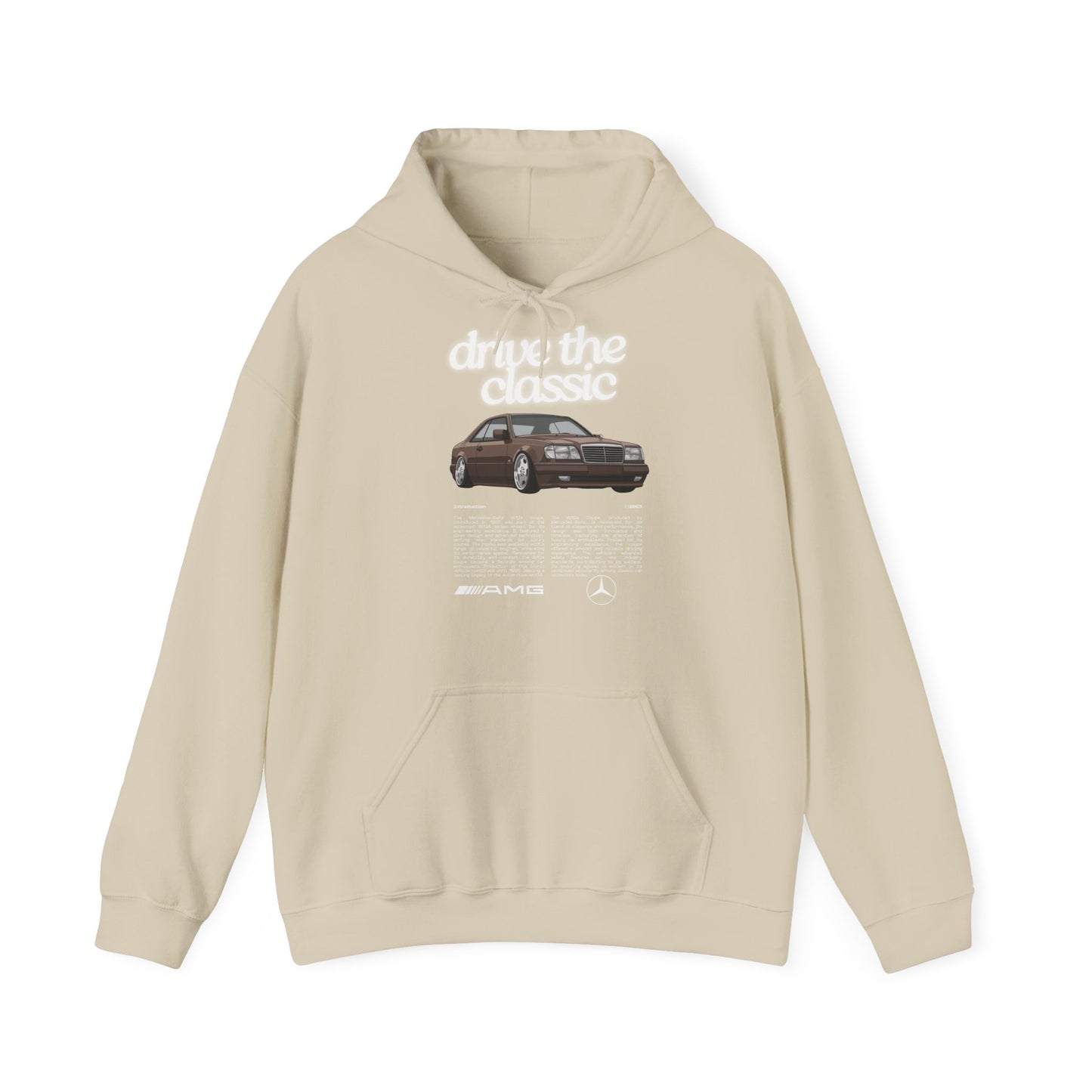 Vintage Classic Retro Hoodie - Unisex Heavy Blend™ Hooded Sweatshirt