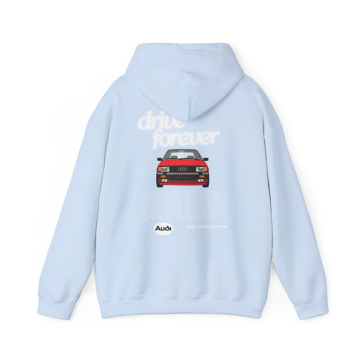 Audi 80 B2 Quattro Hoodie - Unisex Sweatshirt