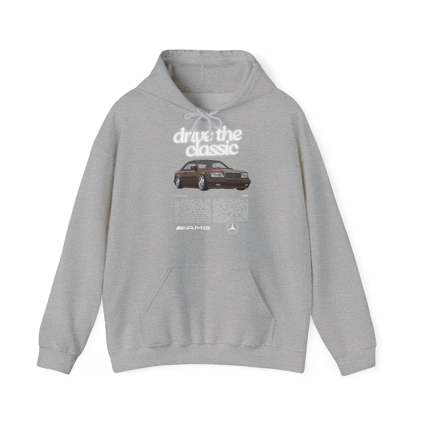 Vintage Classic Retro Hoodie - Unisex Heavy Blend™ Hooded Sweatshirt