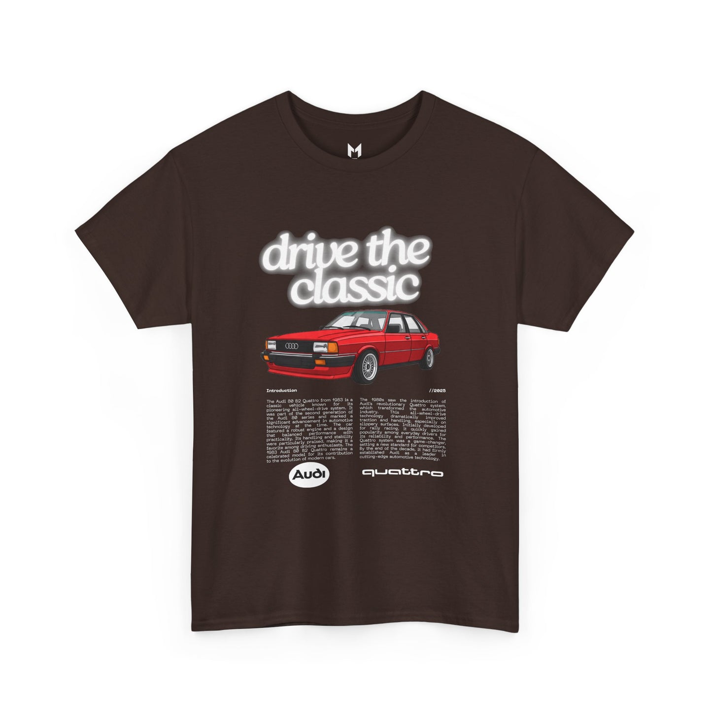 Audi 80 B2 Quattro T-Shirt