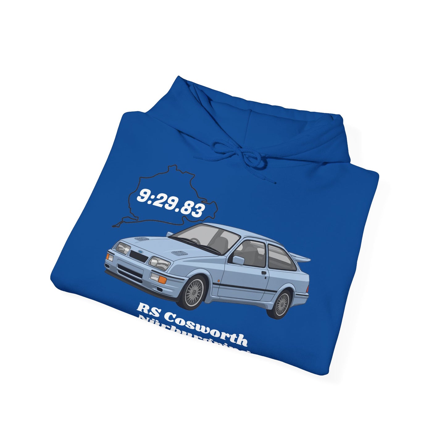 Hooded Sweatshirt - RS Cosworth Track Nurburgring Race