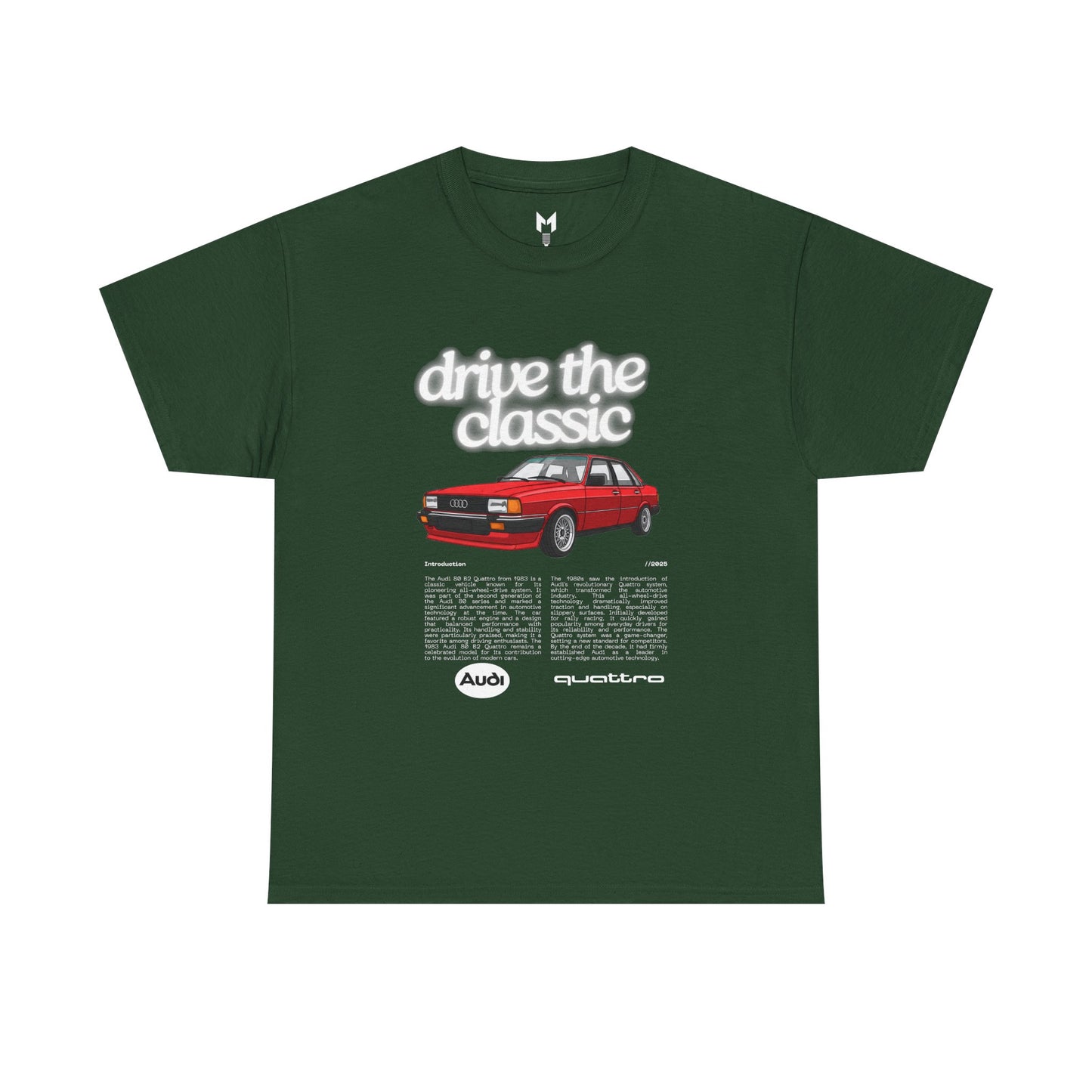 Audi 80 B2 Quattro T-Shirt