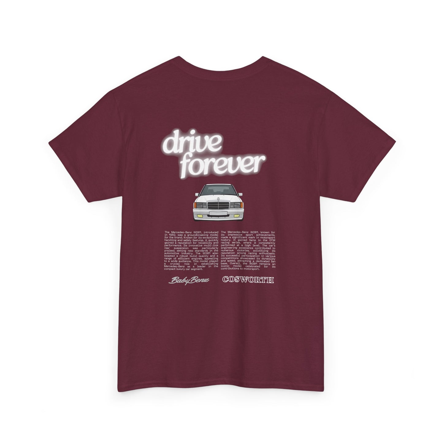 Vintage Retro Unisex Tee - Classic w201 Design