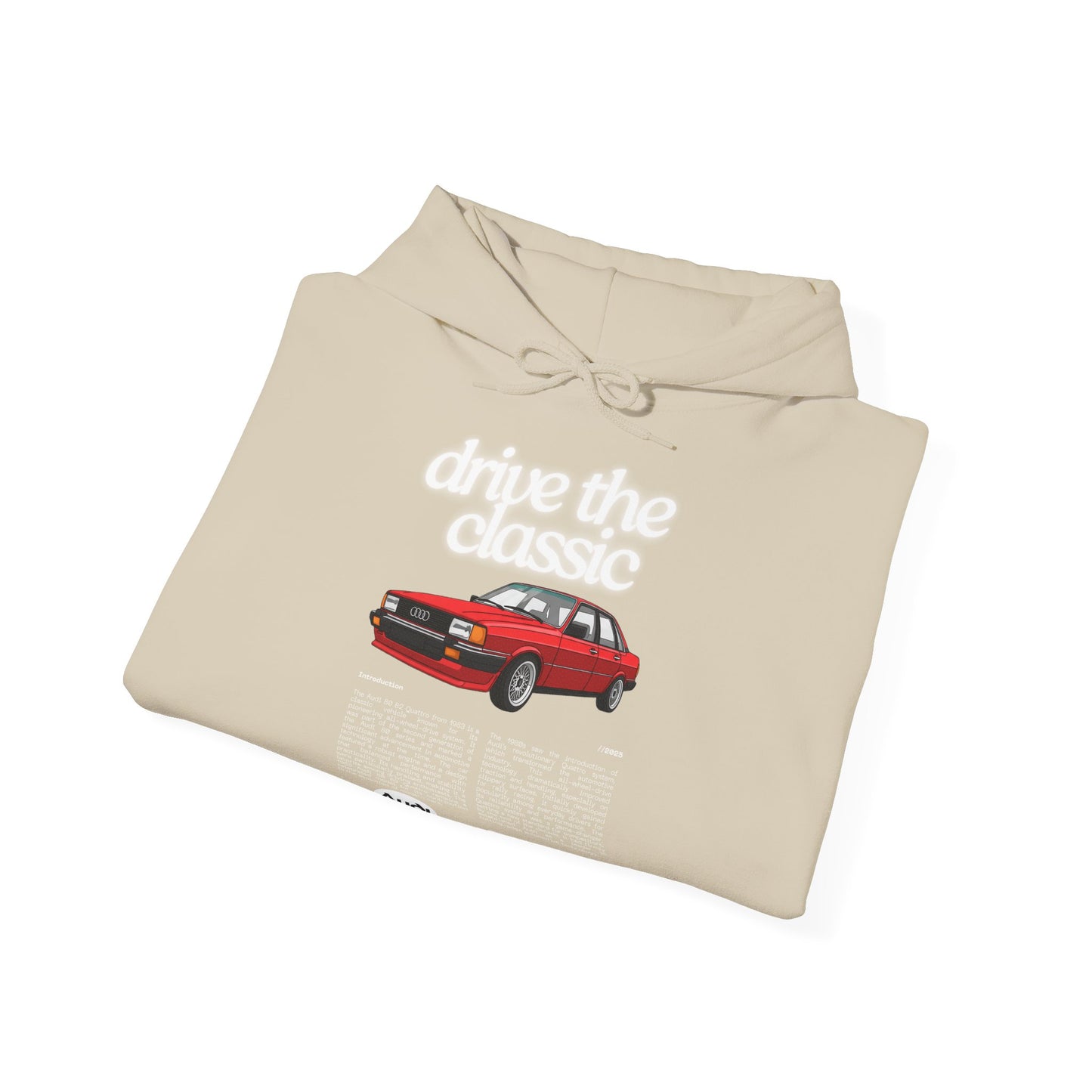 Audi 80 B2 Quattro Hoodie - Unisex Sweatshirt