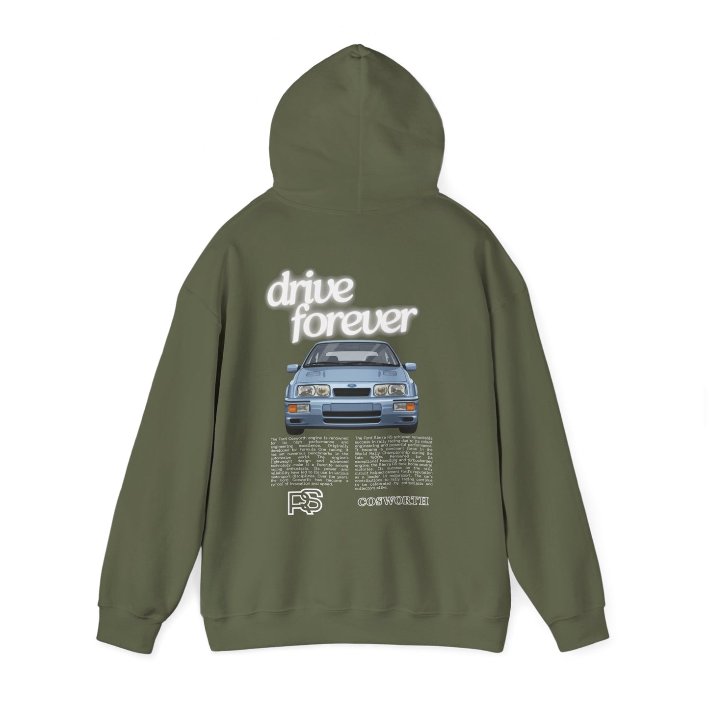 Ford Sierra RS Cosworth Hoodie - Unisex Heavy Blend™
