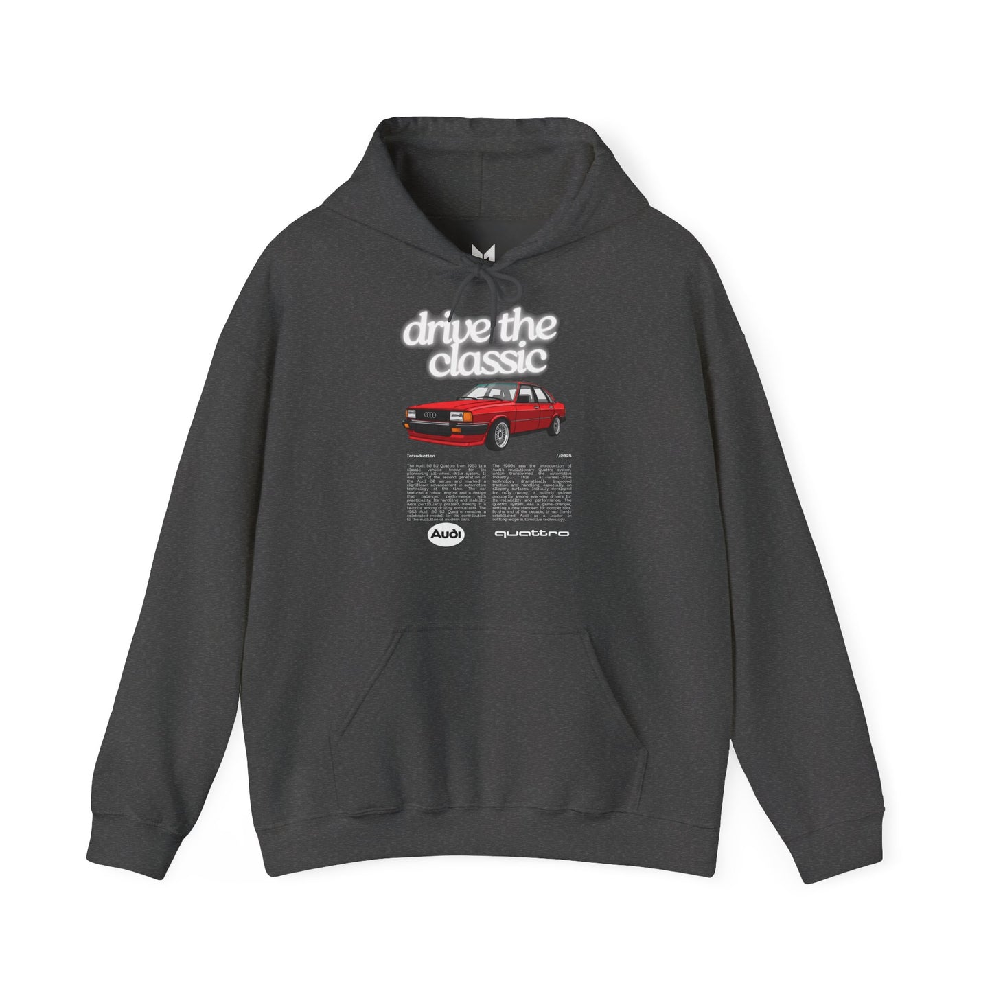 Audi 80 B2 Quattro Hoodie - Unisex Sweatshirt
