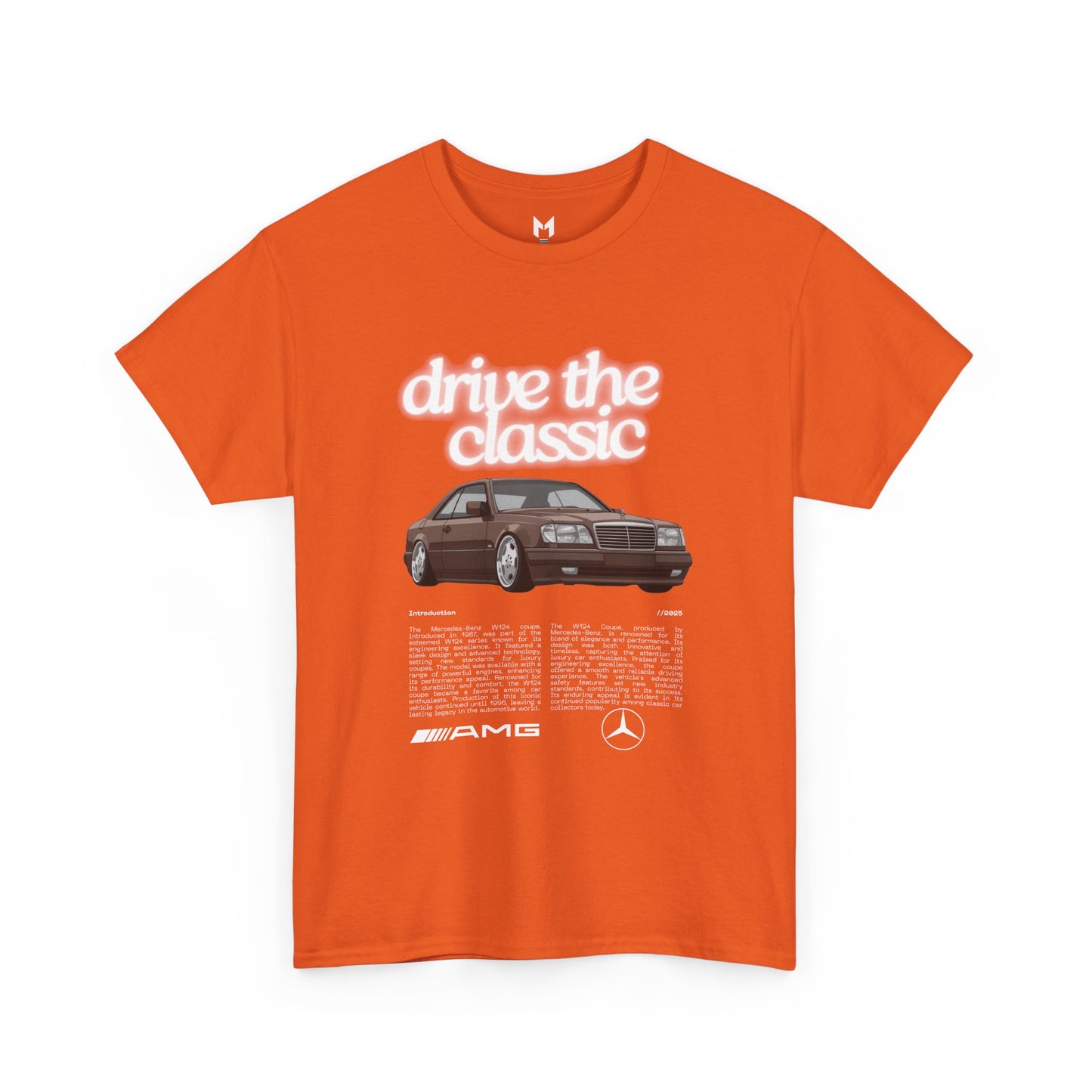 Vintage Retro Unisex Tee - MB W124 Classic