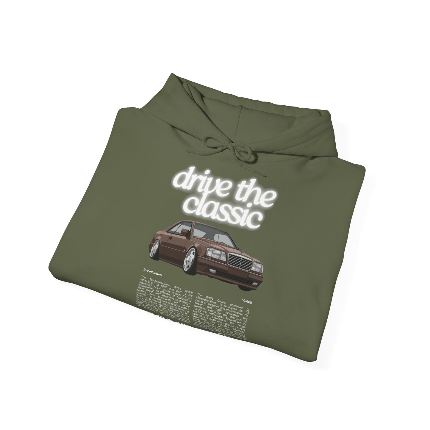 Vintage Classic Retro Hoodie - Unisex Heavy Blend™ Hooded Sweatshirt