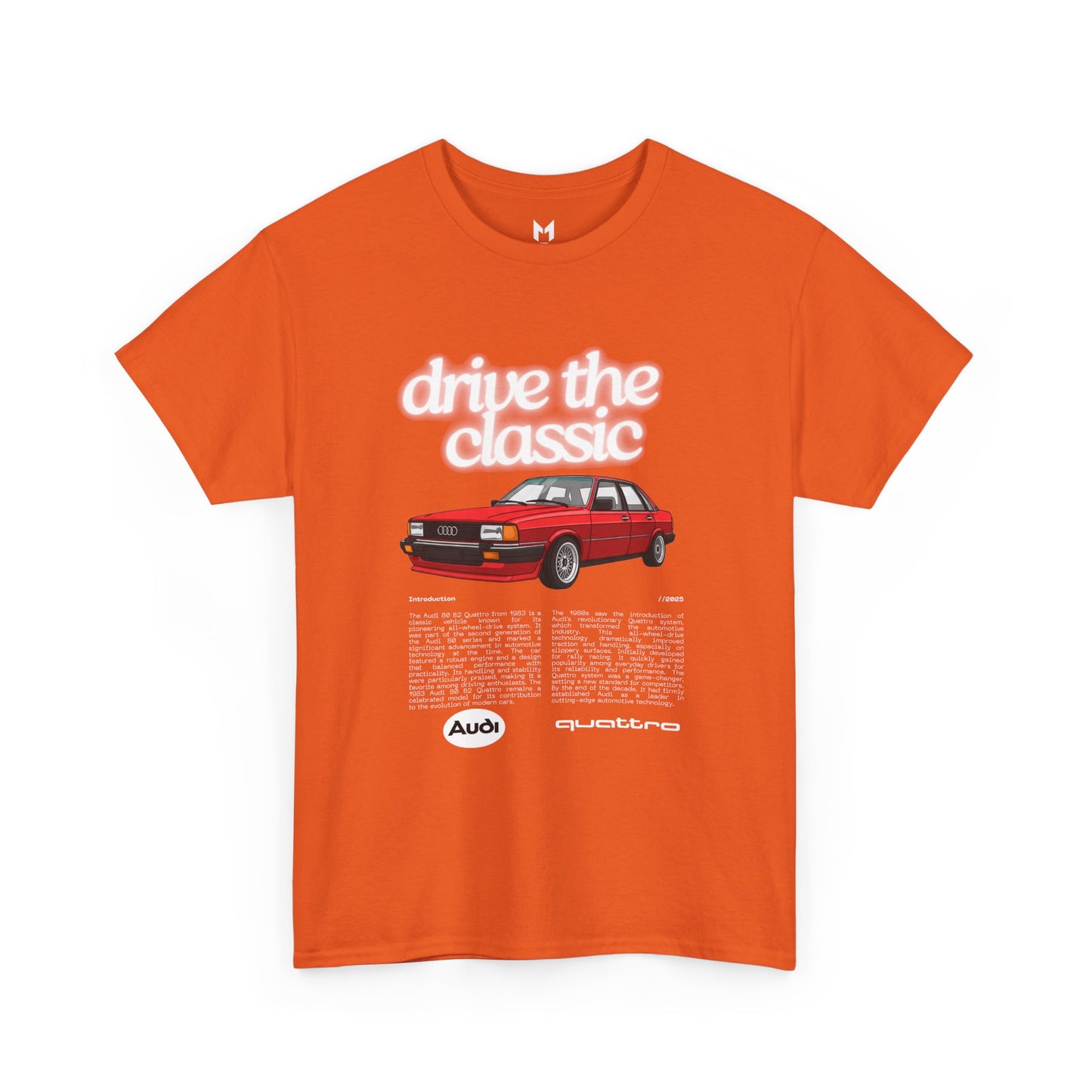 Audi 80 B2 Quattro T-Shirt