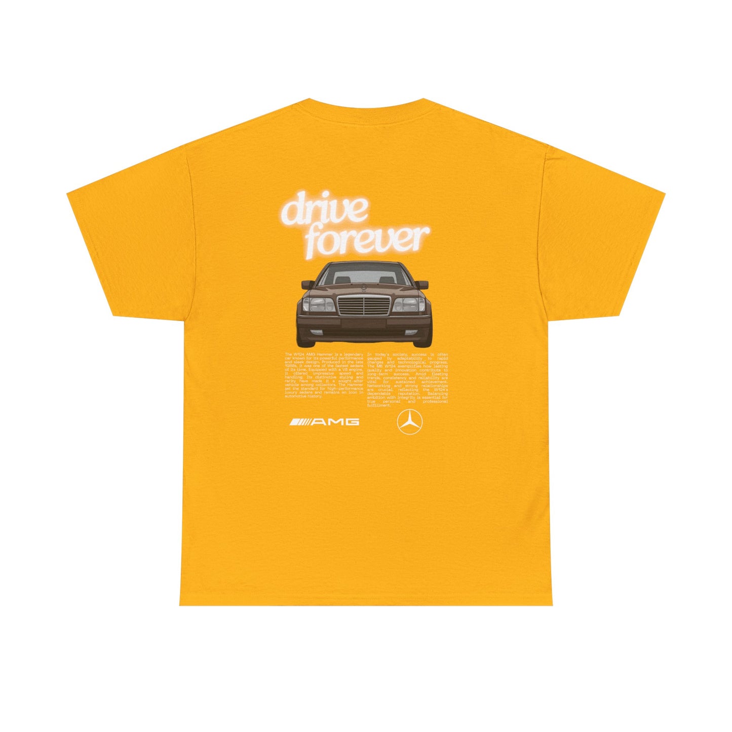 Vintage Retro Unisex Tee - MB W124 Classic