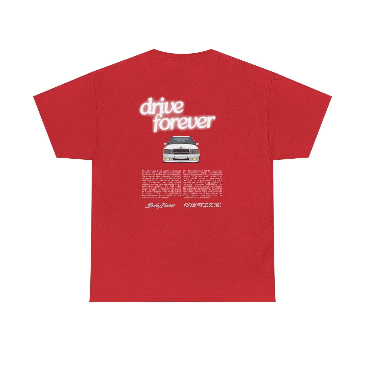Vintage Retro Unisex Tee - Classic w201 Design