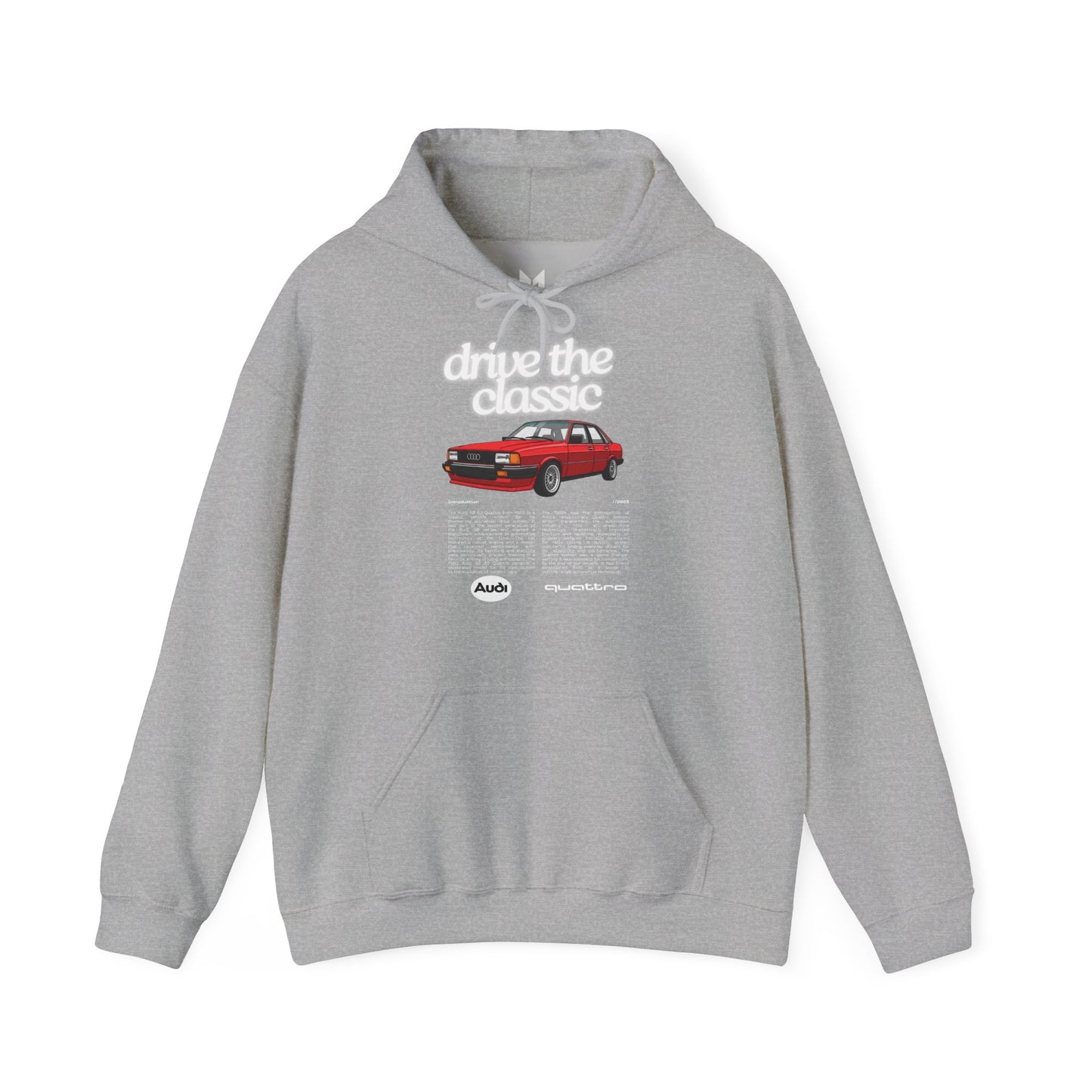 Audi 80 B2 Quattro Hoodie - Unisex Sweatshirt